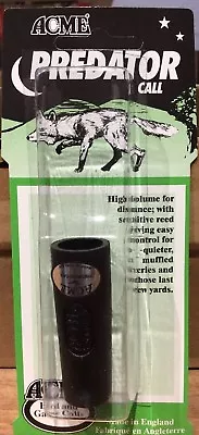 Acme 505 Plastic High Volume Fox Predator Call Caller Decoy • £9