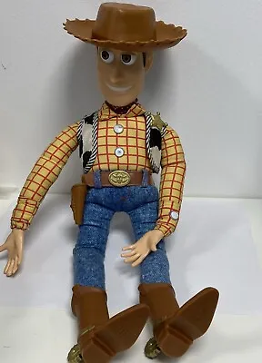 Toy Story Woody Plush Figure Original Thinkway Toys Talking 15  • £39.99