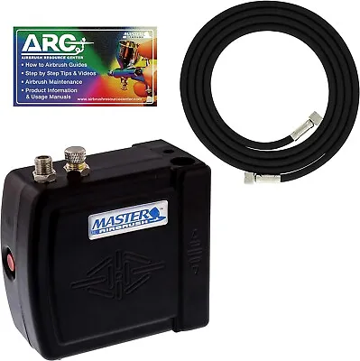 Master Airbrush Brand Compressor Model C-16-B Black Mini Airbrush Air Compre... • $29