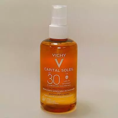 Vichy Capital Soleil SPF30 AGUA DE PROTECCION SOLAR Bronceado  200ml *NEW* • $28.99