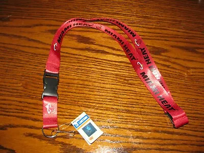 NBA Product - MIAMI HEAT Lanyard/Key Ring/Badge Holder!! Brand New High Quality • $7.99