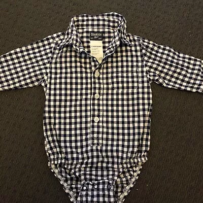 Vintage Oshkosh Baby Boys Shirt Size 12 Months  • $10