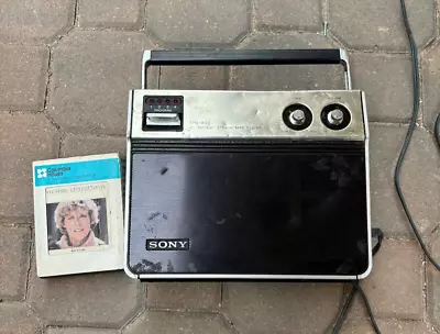 Vintage Sony 8-Track Tape Player Portable TPB-800 W/ Power Cord • $59.99