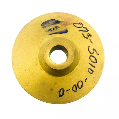 Brass Pulley 073-5010-00-0 3-1/4  OD And 5/8  Center - Fast And Secure From USA • $29.57