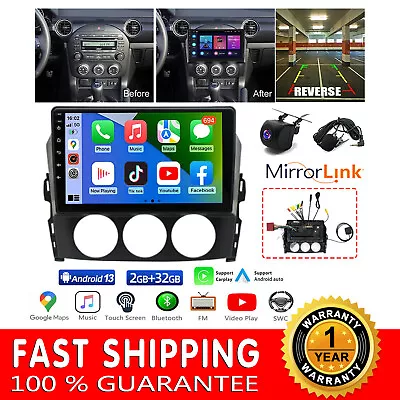 For Mazda Miata MX5 Android 13 Car Stereo Radio Carplay GPS Navi 2+32G Head Unit • $128