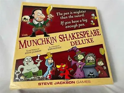 Steve Jackson Games Munchkin Shakespeare Deluxe Boxed Set • $39.99