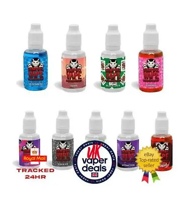 Vampire Vape Flavour Concentrate Heisenberg Pinkman + More UK VAPER DEALS • £8.99