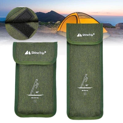 $3.76 • Buy 1*Outdoor Storage Tent Peg Bag Camping Hiking Ground Nail Storage Organizer L1O9