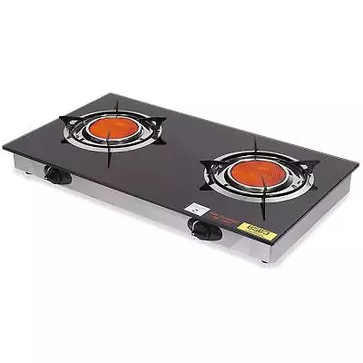 Deluxe Propane Gas Range Stove 2 Burner Cooktop Auto Ignition Outdoor Grill C... • $104.44