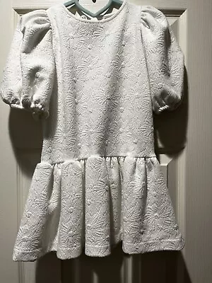 ZARA Toddler Girl White Dress • $15