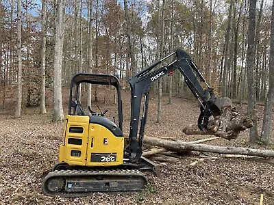 John Deere 26g 27d Mini Excavator Hydraulic Pin On Thumb Kit Grapple Clamp Claw • $1450