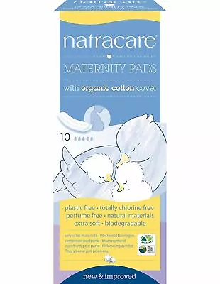 Natracare  Natural Maternity Pads X 10 (Pack Of 6) • £19.61