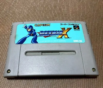 Rockman X Super Famicom Japanese Import SFC SNES Nintendo Mega Man JP Used • $28.60