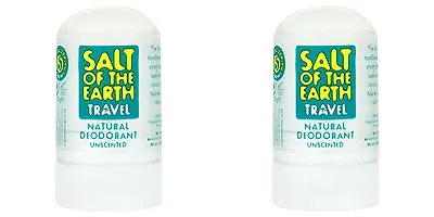 Salt Of The Earth Travel Deodorant - 50g (Pack Of 2) • £11.03