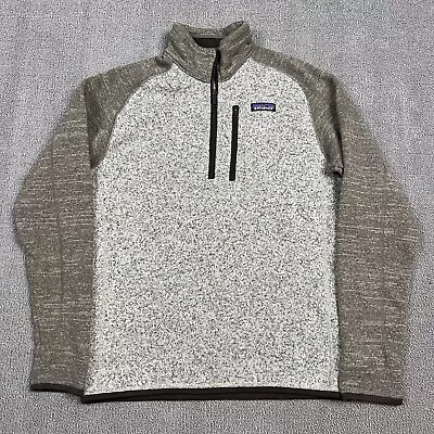 Patagonia Better Sweater Jacket Sweatshirt Pullover Men's Small Quarter Zip • $47.96