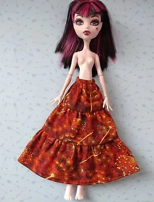 Monster High Doll Outfit Clothes Ooak Custom Handmade Skirt For Ooak Dolls • $22.74