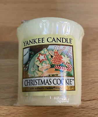 Yankee Candle Scented Sampler Votive CHRISTMAS COOKIE • £3