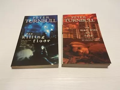 2x Peter Turnbull (P Division Detectives Mysteries) Crime Paperback Books Bundle • $16.95