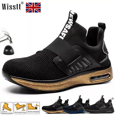 £24.95 • Buy Women's Steel Toe Cap Shoes Hiking Air Safety Trainers Waterproof Work Boots S3