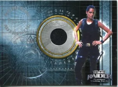 TOMB RAIDER Wardrobe Relic Pieceworks  Angelina Jolie Costume Card Cambodia PW1 • $110