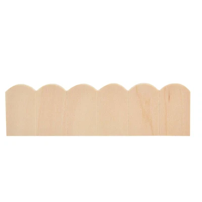$6.93 • Buy 12pcs 1:12 Dollhouse Wooden Shingles Miniature Roof Tiles Decoration Accessories