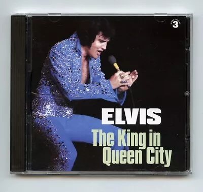 Rare Rock 'n Roll CD - Elvis Presley - The King In Queen City - Import • $29.99