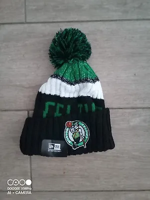 Boston Celtics NBA Bobble Beanie Team Multi Colour Tag Still On  • £31.75