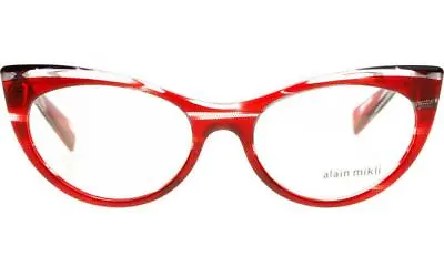 New Eyeglasses Alain Mikli Mod:03087 Colour: Red & Transparent • $253.62