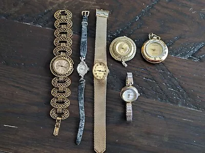 Vintage Womens Watch Lot- Croton Waltham Supreme Montreal Intrigue Sinclair • $10