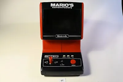 Vintage Nintendo Game And Watch Mario's Cement Factory Tabletop Game 1983 • $750