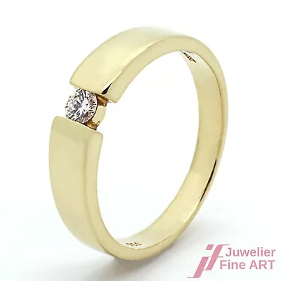 CHRIST Ring 750 Yellow Gold With Diamond • £472.63