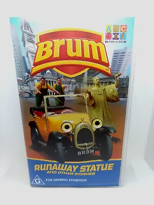 ABC For Kids - Brum Runaway Statue And Other Stories VHS Home Video - VGC  • $15.95