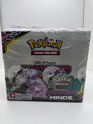 Pokemon Unified Minds Booster Box 36 Packs FACTORY SEALED • $717.50