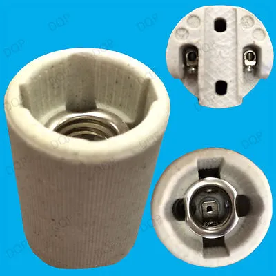 Small Edison Screw E14 SES Ceramic Socket Light Bulb Holders For Heat Lamps   • £0.99