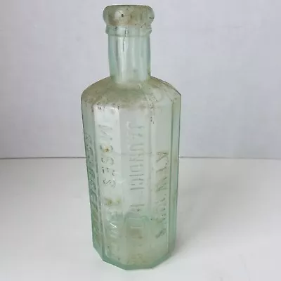  Antique Bottle Atwood's Jaundice Bitters Moses Atwood Georgetown Mass. • $6.99