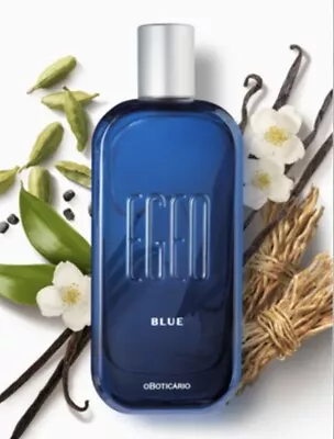 🔵 Egeo Blue -Boticario-90ml/3.0 Fl.oz Men's EDT Spray Brazil 🆕 Sealed • $39.99