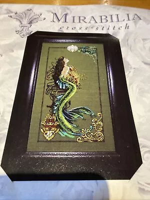 Mirabilia Mermaid Of Atlantis Md 95 Cross Stitch Chart Kit Canvas Etc • £21