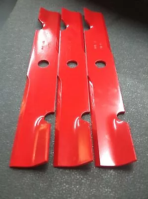 Exmark High Lift Blades For 52  Cut. Replaces Oem 103-6402. Set Of 3 • $66