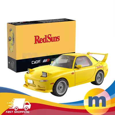 CaDA C55017W 66 PCS Initial D 1:35 Mazda RX-7 FD3S Building Block Mazda Model • $19.19