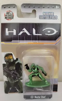 Halo Nano Metalfigs DieCast Metal Collectible Figure Master Chief MS1 • $6.88