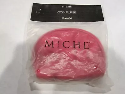 Miche Fuchsia Patent Leather Key Coin Purse Item # 9261 New In Package ~ 10333 • $6.97