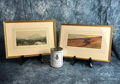 TWO Framed Signed Watercolours - Sheeps Tor & Moorland (Dartmoor) - Devon Art • £43.50