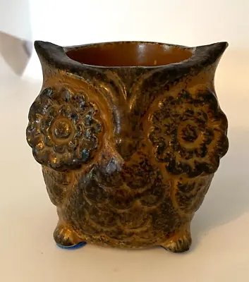 Owl Votive Candle Holder Vintage Homco Japan Tea Light Ceramic Owl Figurine B • $8