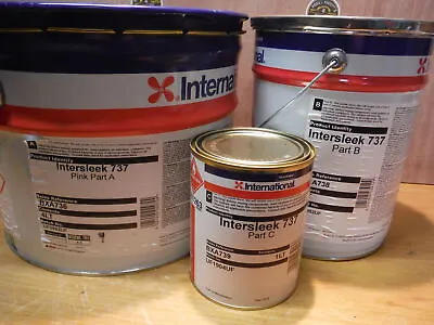 International Intersleek 737 Paint 3 Part Silicone Foul Release Tie Coat 10L • £95