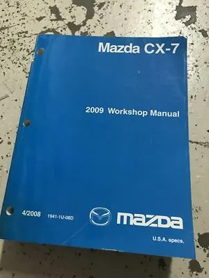 2009 Mazda CX7 CX-7 Service Shop Repair Workshop Manual OEM Factory  • $69.95