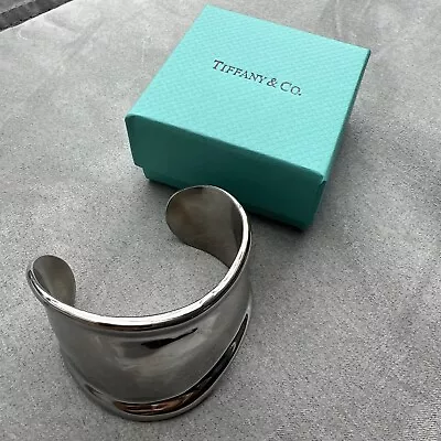 Tiffany Elsa Peretti Cuff Bangle Bracelet • $298.42