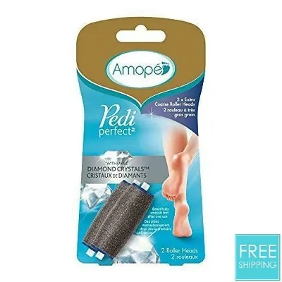 2 Amope Pedi Perfect Electronic Foot File Refills Extra Coarse Callus Skin Care • $10.95