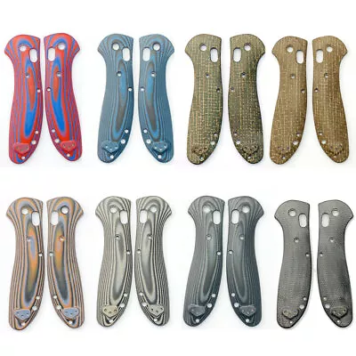 1Pair G10 Micarta Custom Patch Scales For Benchmade Griptilian 551 Folding Knife • $19.99