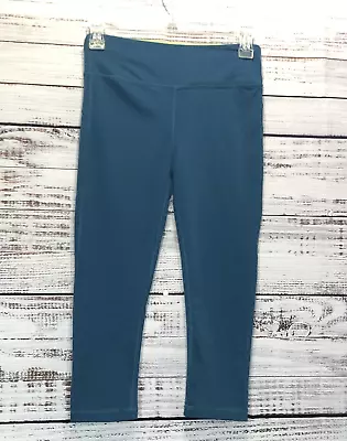 Marika Capri Leggings Womens Size XS 0-2 Blue Athletic Wear Casual Ladies • $11.02