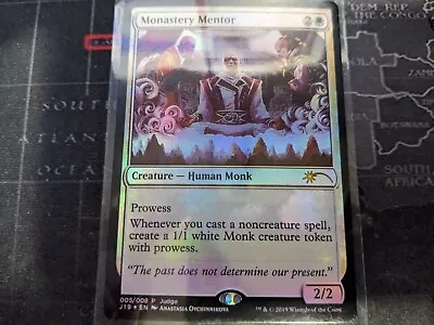 MTG Magic: The Gathering FOIL Monastery Mentor Promo! • $8.38